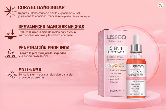 Sérum Facial Antiedad Multiactivo 5 en 1