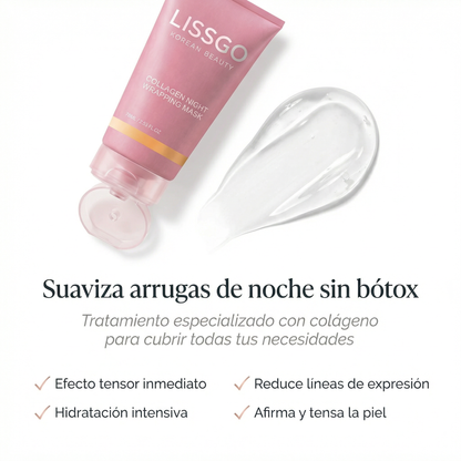 LissGo™ mascarilla nocturna de colágeno